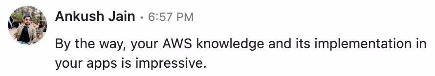 Linkedin private message