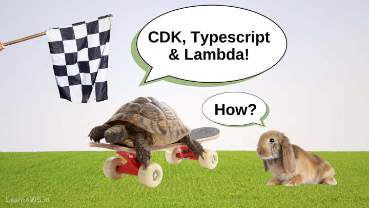 cdk turtle touching finish line before rabbit