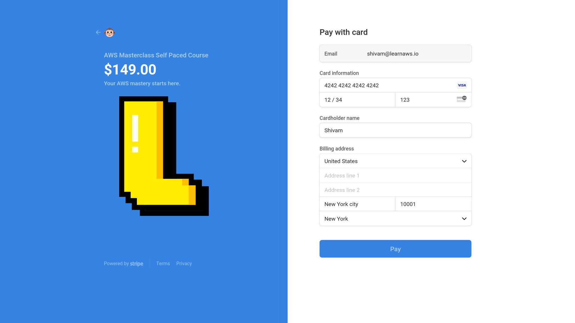 stripe-payment-page